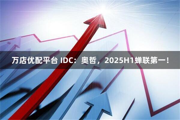 万店优配平台 IDC：奥哲，2025H1蝉联第一！